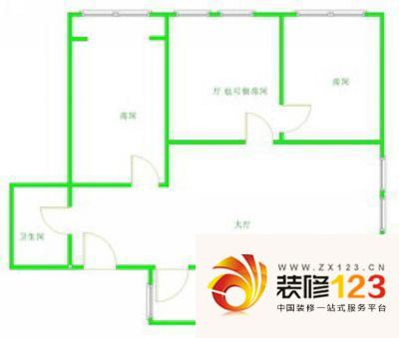 上海 中山大厦 户型图