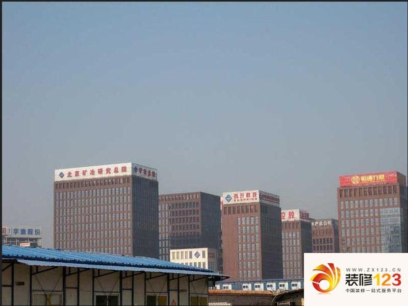 北京方向实景图周边建筑2013.3
