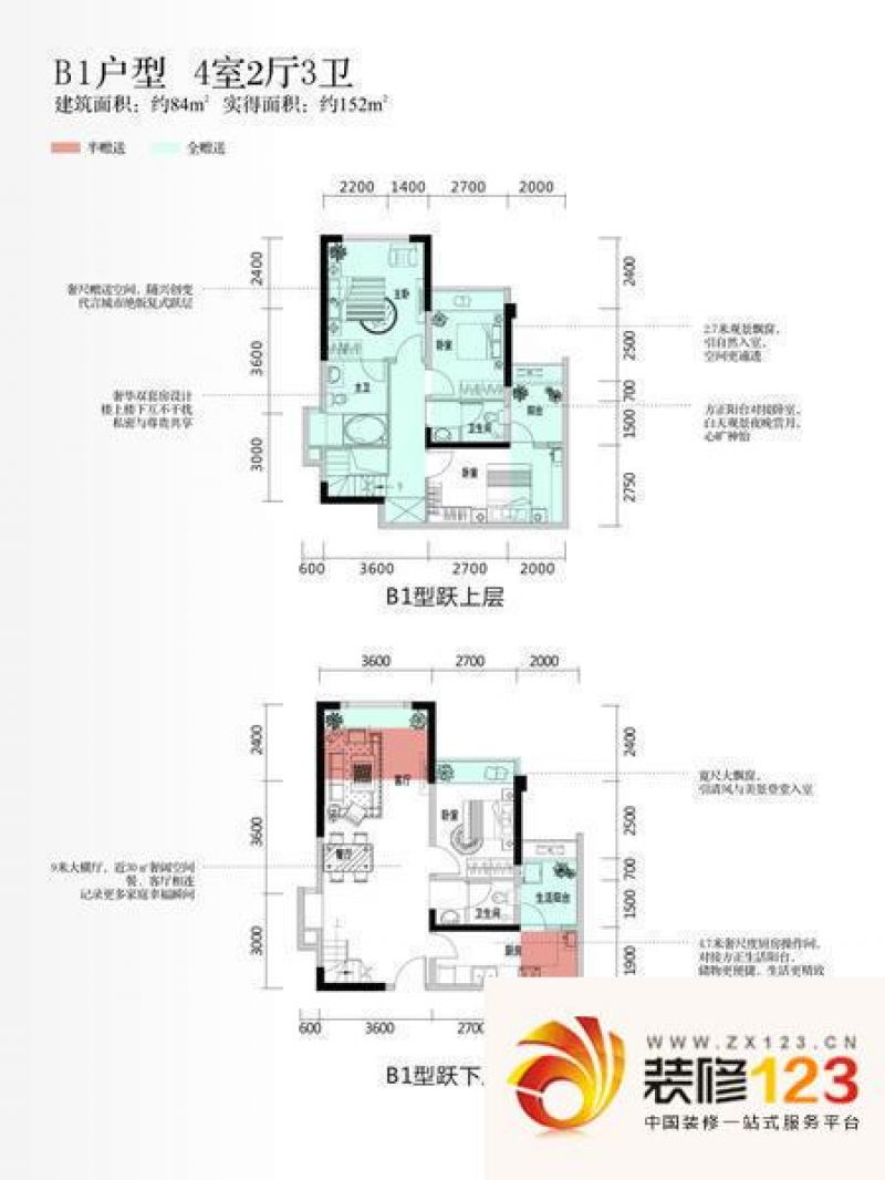 蓝光COCO蜜城B1户型图