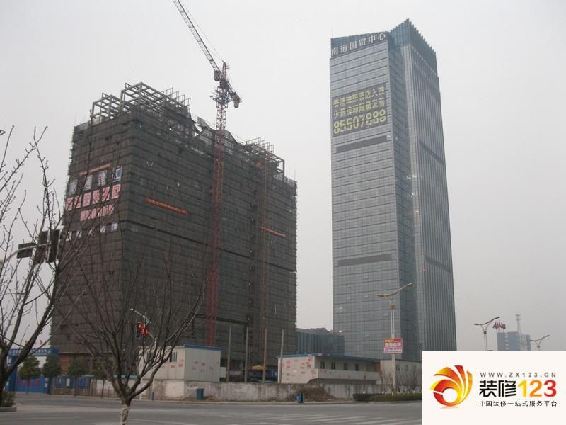 南通国际贸易中心实景图竣工项目实景（2011.01.26）