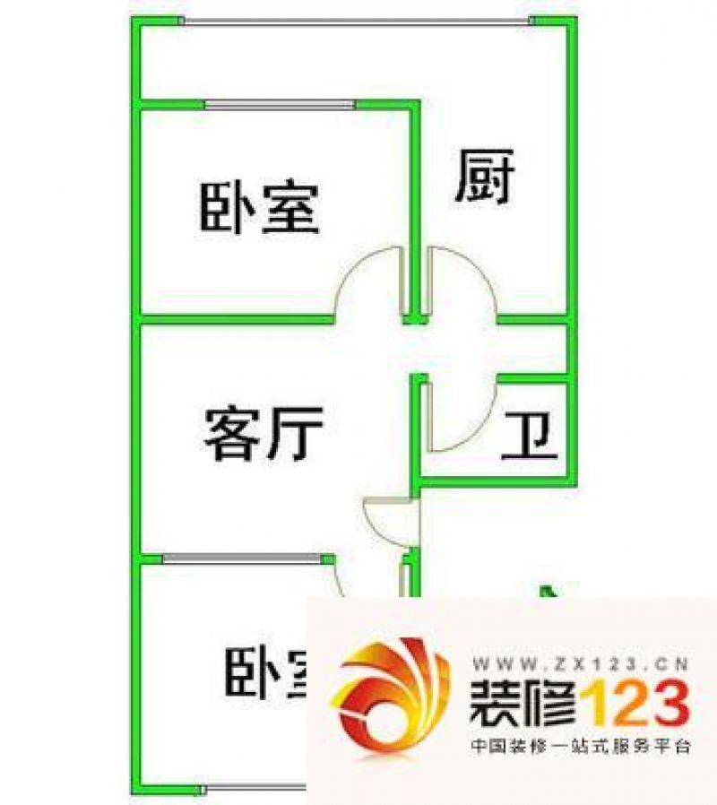 通州杨庄小区户型图杨庄小区(通州)户型图 2室1厅1卫1厨