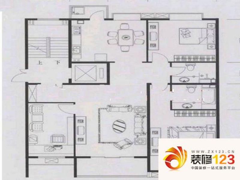 颐慧佳园 3室 户型图