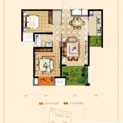 中建溪岸观邸户型图