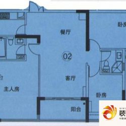 星晨时代豪庭5座02户型户型图 ...