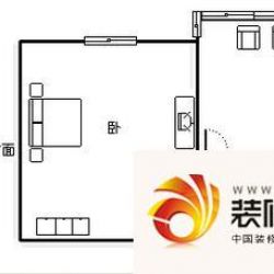 西溪河东户型图2室 户型图 2室1 ...