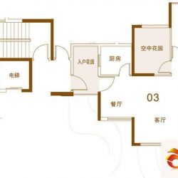 三远大爱城1栋03户型户型图 ...