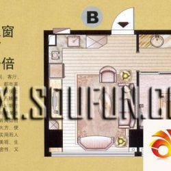 禾嘉国际酒店式公寓户型图