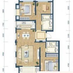 绿城西溪诚园156方C1户型户型图 ...