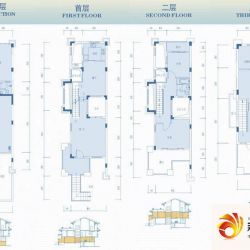 卓越东部蔚蓝海岸户型图