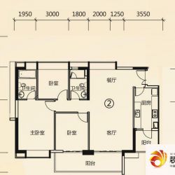 富力现代广场户型图