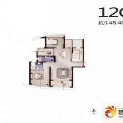 保利达江湾城12C户型图