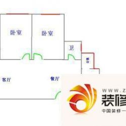 上海 三泉公寓 户型图
