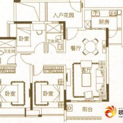 番禺云山诗意户型图