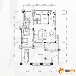 卓越东部蔚蓝海岸户型图