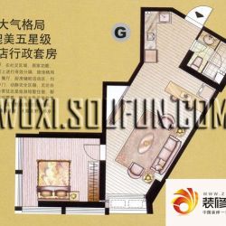 禾嘉国际酒店式公寓户型图