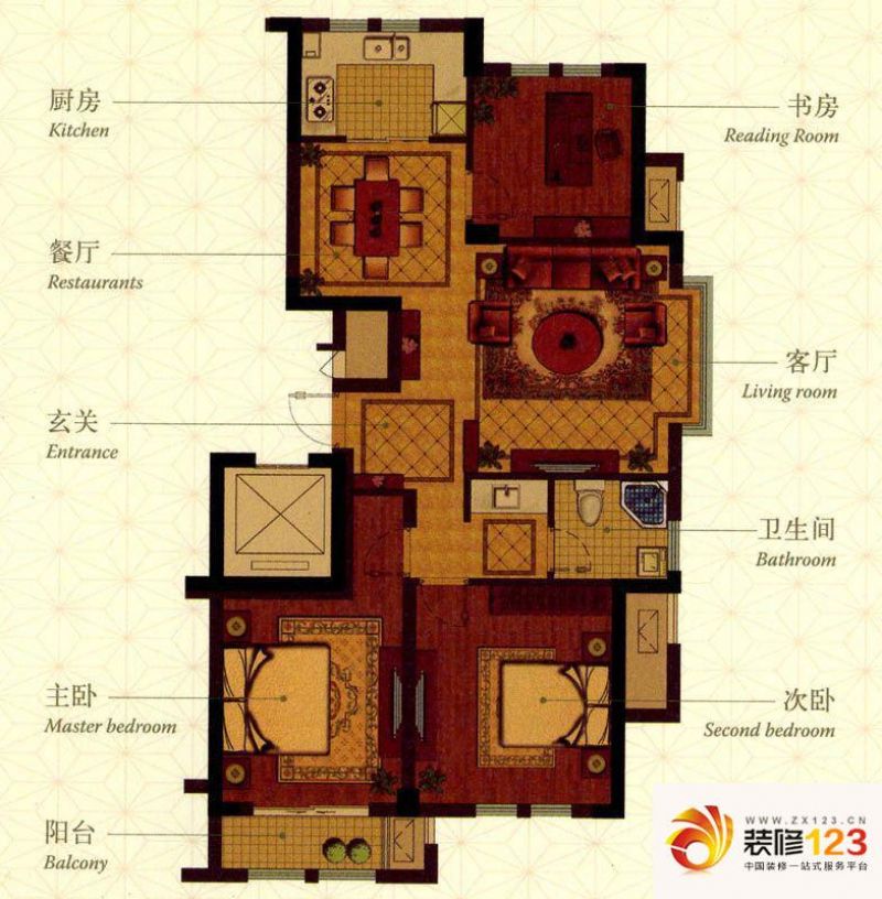 余姚金色兰庭金色兰庭户型图二期高层19#楼3-1.