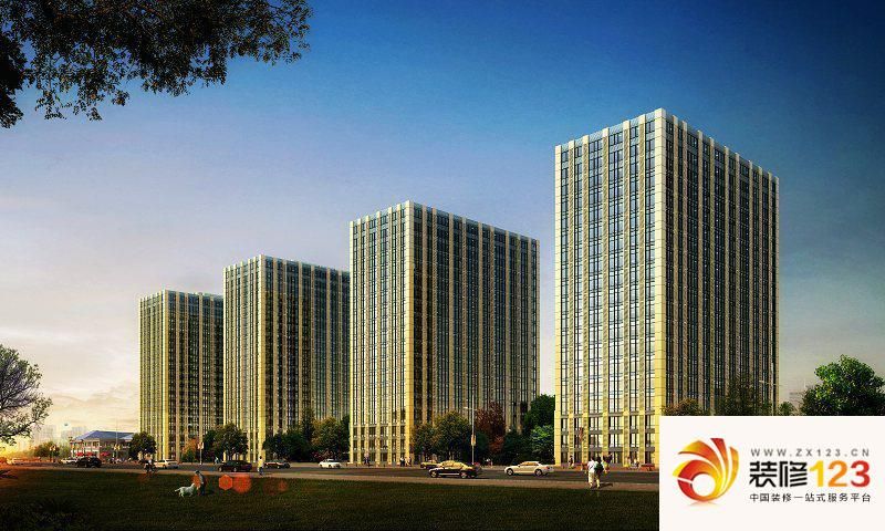 东亚五环国际外景图外立面效果.
