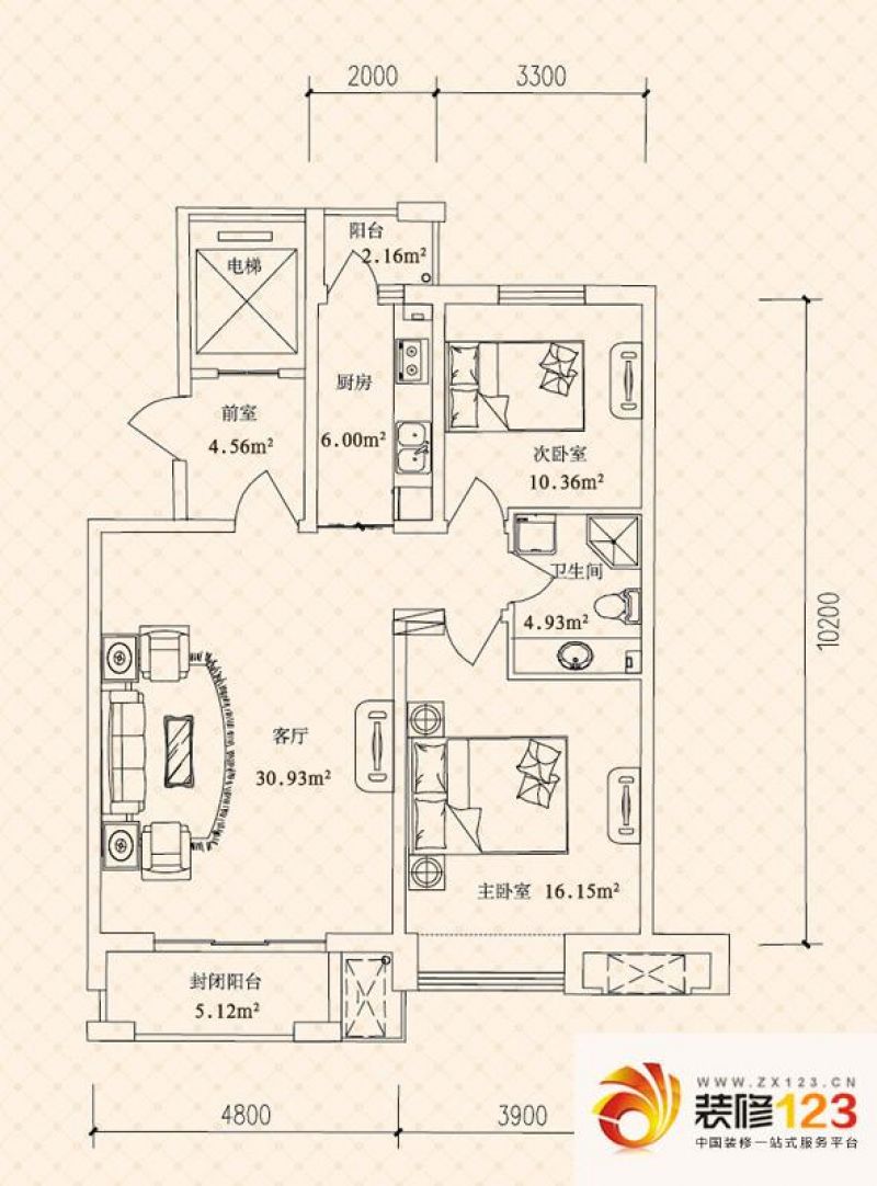 大同悦城丽景户型图图片