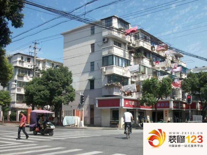 彭浦新村外景图