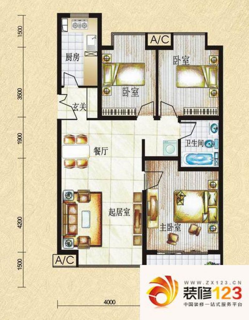 西安银池花香丽舍银池花香丽舍 户型图 2室2厅1卫 ...图片大全-我的小