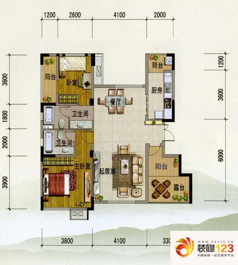 紫玉山庄户型图二期03栋