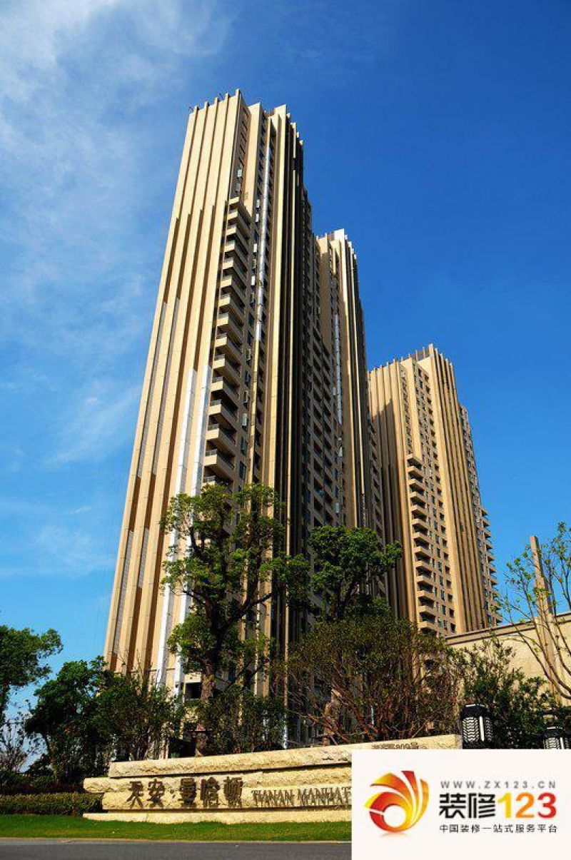 天安曼哈顿外景图高层(2011.4) .