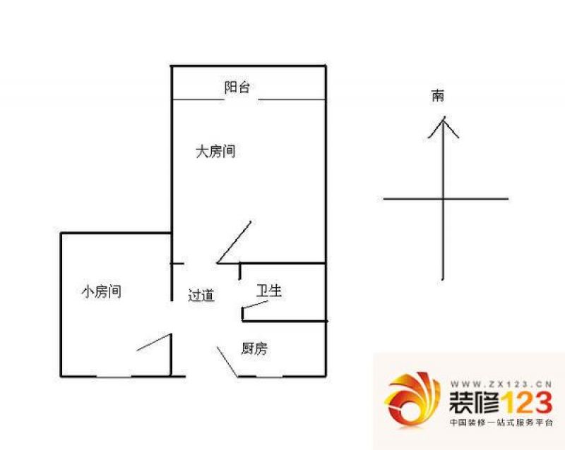 悠和家园户型图 户型图 2室1厅1 ...