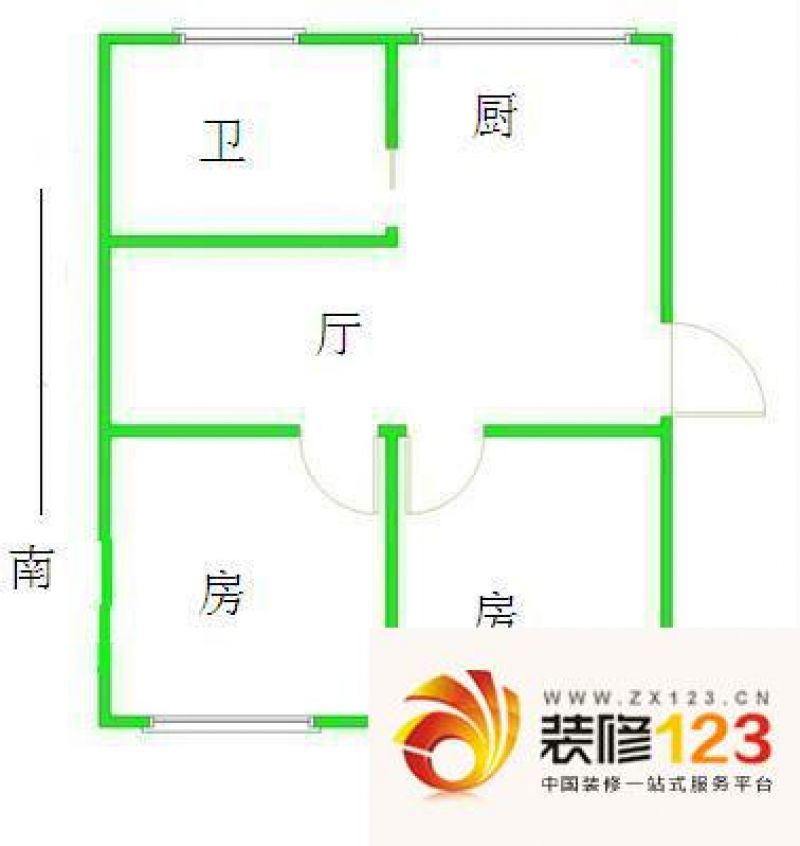 雅仕苑户型图2室 户型图 2室1厅1 ...