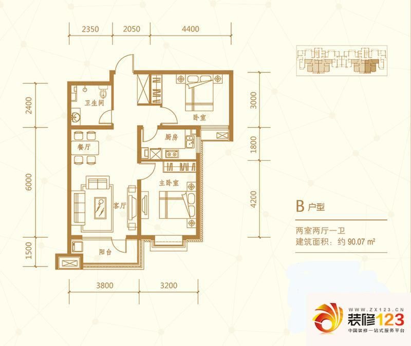 宜昌建投时代印户型图图片