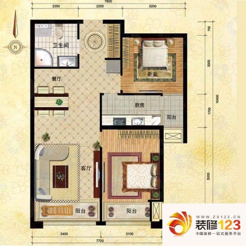 浦东雅典 0室 户型图