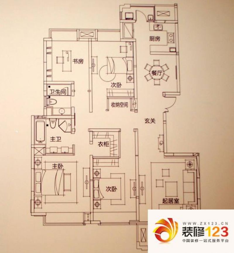 中海万锦城三期A1/A2户型图 ...