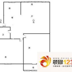 打铁关新村户型图2室 户型图 2室 ...