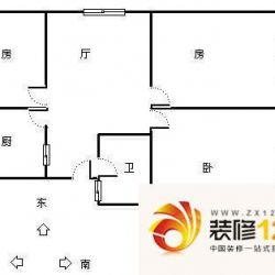 锦园户型图3室 户型图 3室1厅1卫 ...