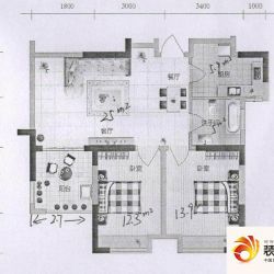 锦源春天B1户型图