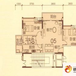 天马河壹号二期帝景湾户型图