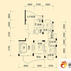 森林海T户型户型图