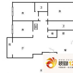 惠泉花园户型图户型图 3室2厅2卫 ...