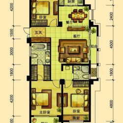 裕丰青鸟香石公寓户型图