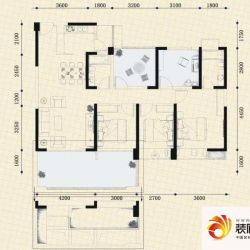 金房华韵天府观锦户型图