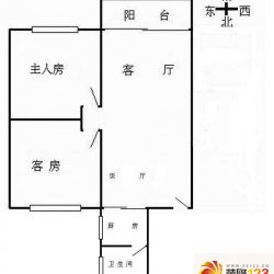 电子研究所宿舍 户型图3 ...