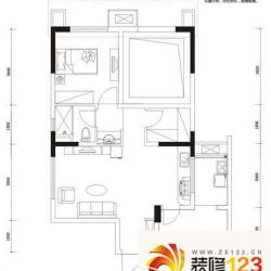 万科金润华府户型图