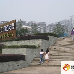锦江城市花园实景图