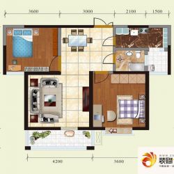 新元绿洲二期户型图