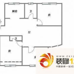 和平小区户型图3室 户型图 3室1 ...