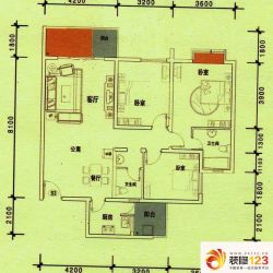 龙锦文苑户型图