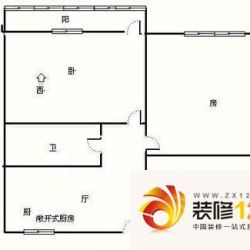 锦园户型图2室 户型图 2室1厅1卫 ...