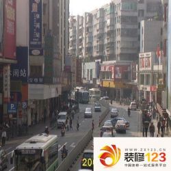 大北路商铺实景图