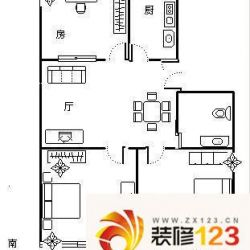 新华路小区户型图3室 户型图 3室 ...