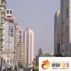 大北路商铺实景图