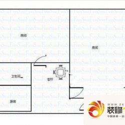 孝闻小区户型图2室一厅 2室1厅1 ...